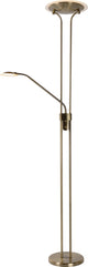 Lucide champion-led - leeslamp - led dimbaar - 3000k - brons