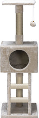 Beeztees homira - krabpaal - creme - 40x35x110 cm