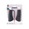 Marwi GP-03 fiets handvat set, 138 138mm, zwart