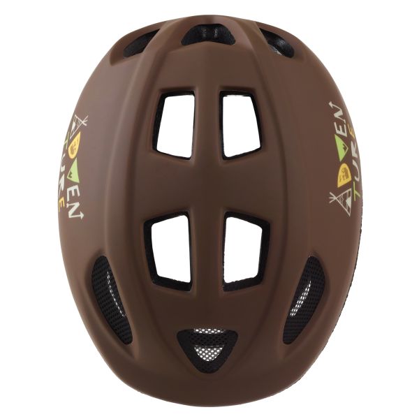 Polisport kinder helm adventure xs 46-53 cm bruin