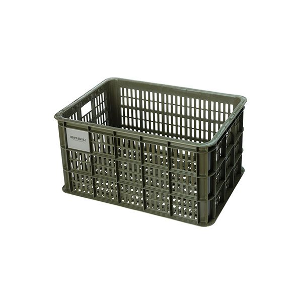 Basil fietskrat L - groot - 40 liter - groen