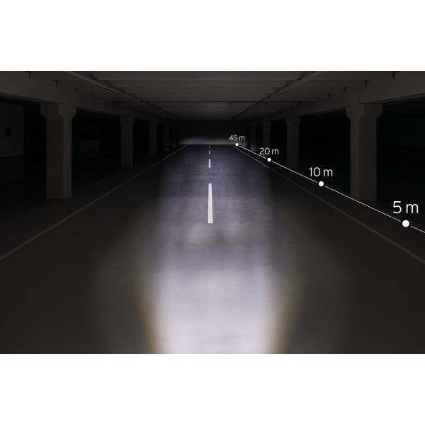 Koplamp Busch und Müller Lumotec Myc N Plus met standlicht voor naafdynamo - 50 Lux