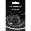 Trivio - zadelpenklem aluminium zwart 31.8mm quick release