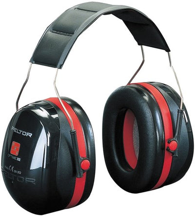3m peltor optime iii gehoorbescherming zwart rood - 31901010