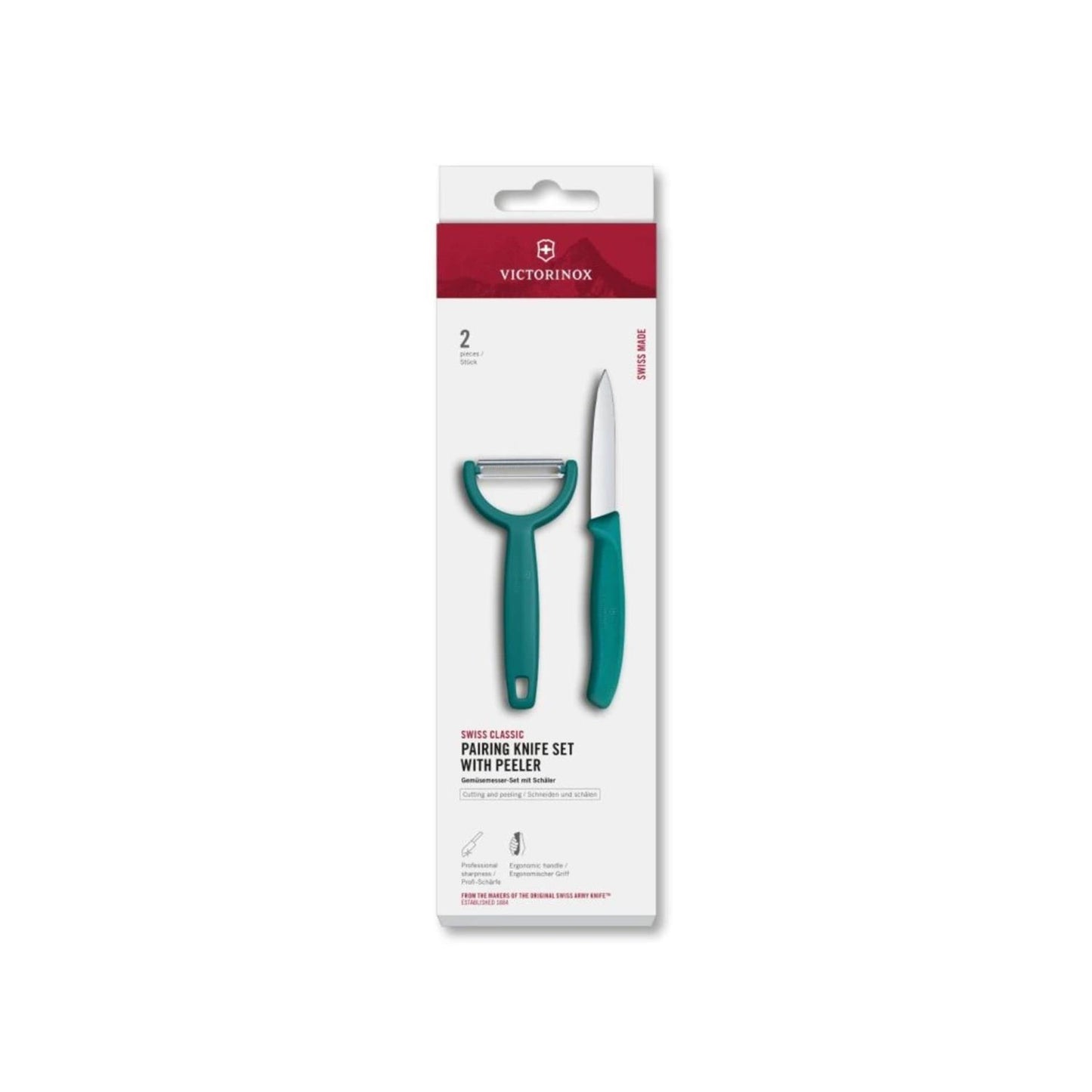 Victorinox schilmes + y-dunschiller groen