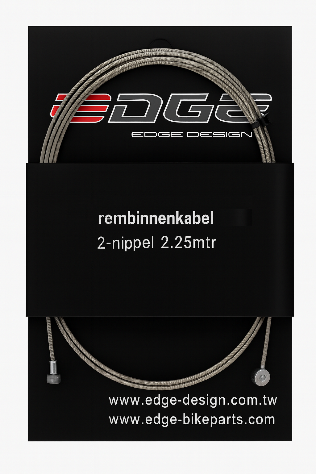 Edge Rem binnenkabel 2250 mm met 2 nippels