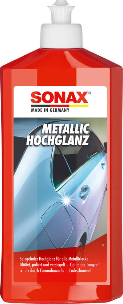 Sonax autopolitur metallichochglanz metallic high gloss 500 m pet bottle