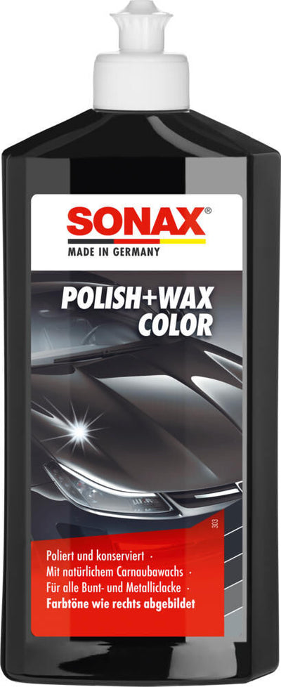 Sonax autopolitur polish wax color nanopro color polish + wax black nanotechnology