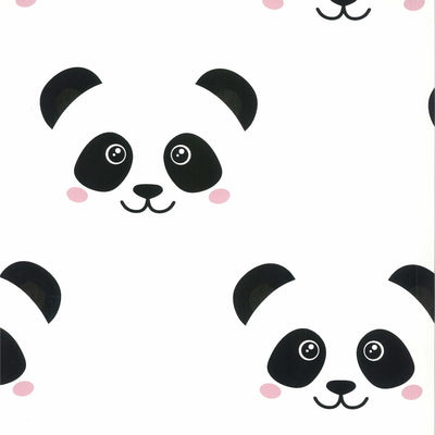 Noordwand behang fabulous world panda wit