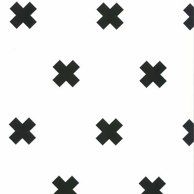 Noordwand behang fabulous world cross wit en zwart