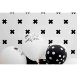 Noordwand behang fabulous world cross wit en zwart - afbeelding 2
