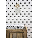 Noordwand behang fabulous world cross wit en zwart - afbeelding 3