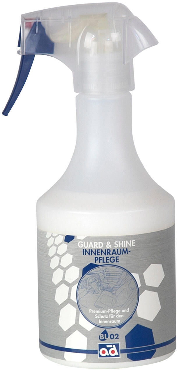 Ad interieurreiniger guard shine bl02 . guard shine indoor pl. bl02 500 ml