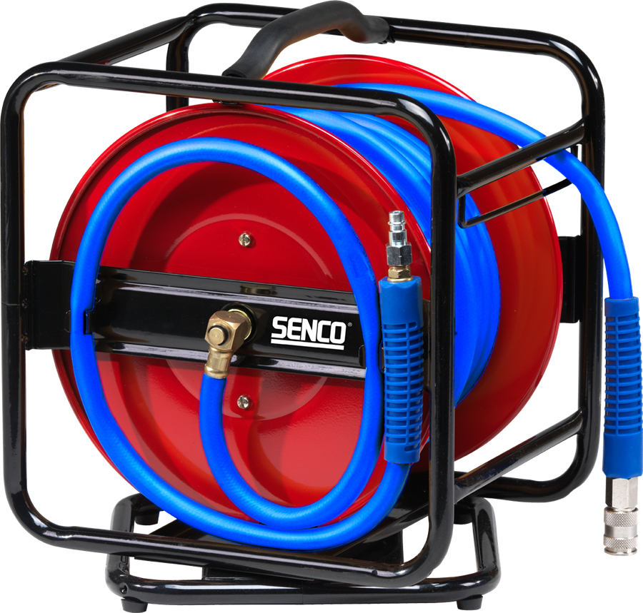 Senco mobiele slanghaspel 8mm 30mtr.