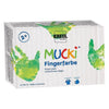 Kreul mucki vingerverf set - 6x 150ml primaire kleuren - dermatologisch getest, parabenenvrij veganistisch