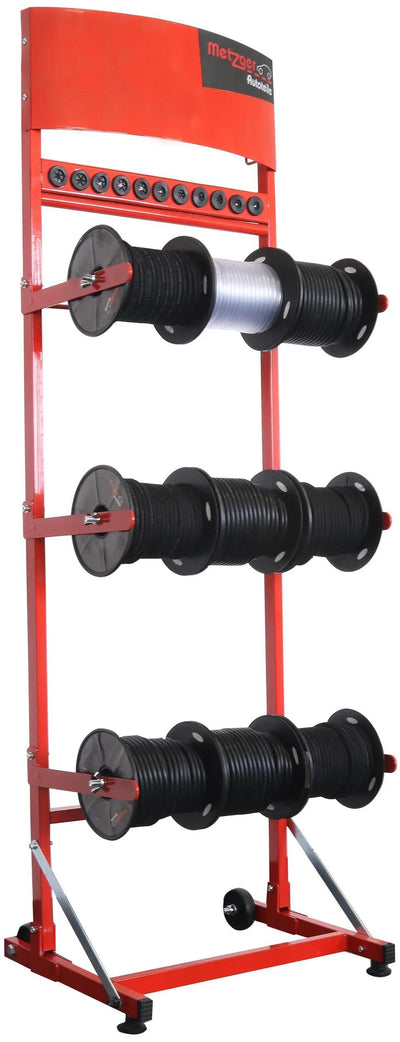 Metzger schlauchwagen-set reel stands, fuel hoses