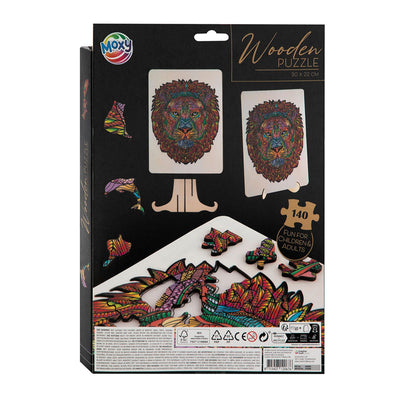 Moxy houten puzzel leeuw 140 stukjes