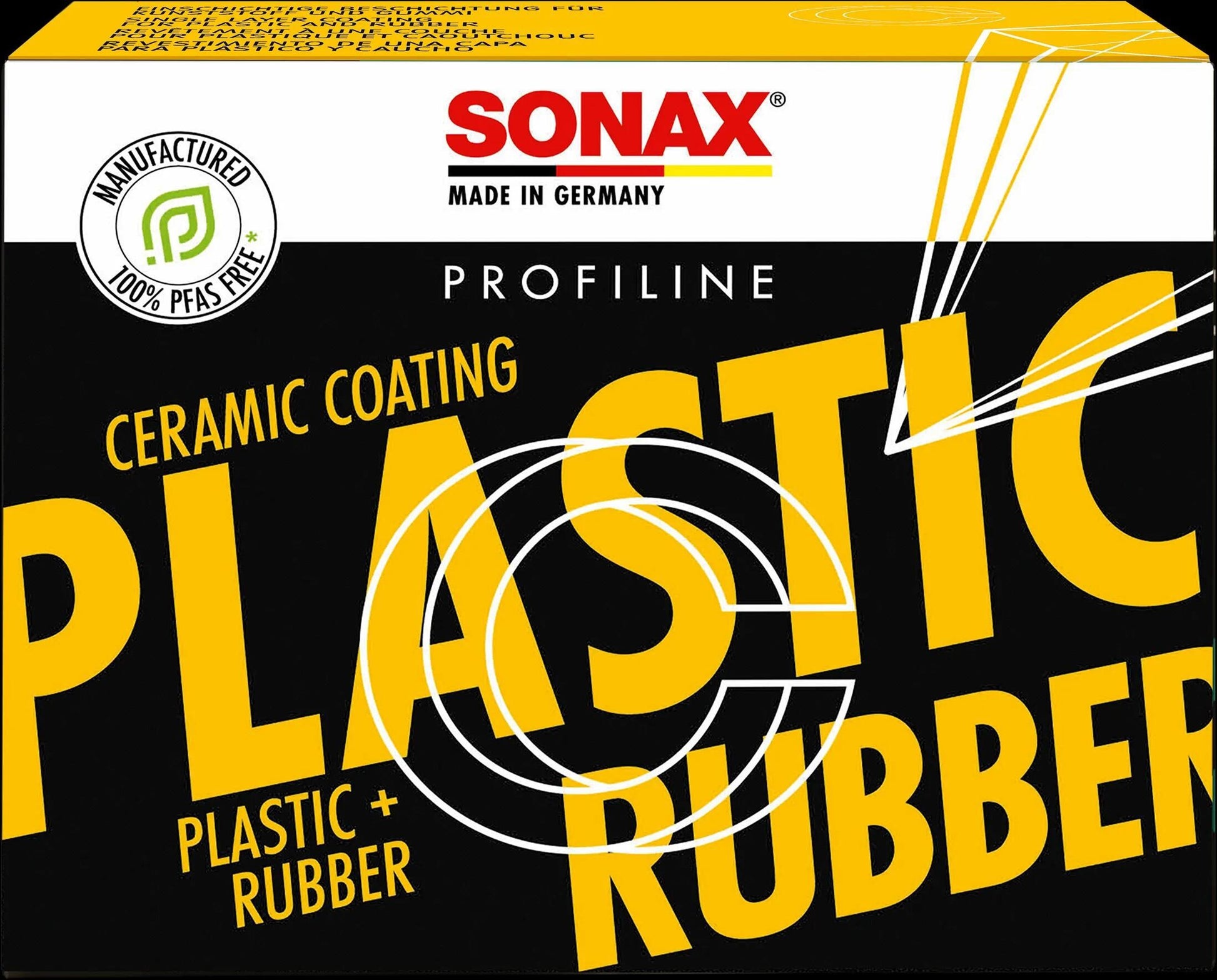 Sonax kunststoffpflege ceramiccoating cc plastic+rubber cc plastic + rubber profiline