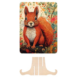 Moxy houten puzzel squirrel unieke vormen, 130pcs - afbeelding 2