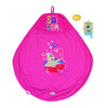 Baby born handdoek met capuchon + accessoires roze