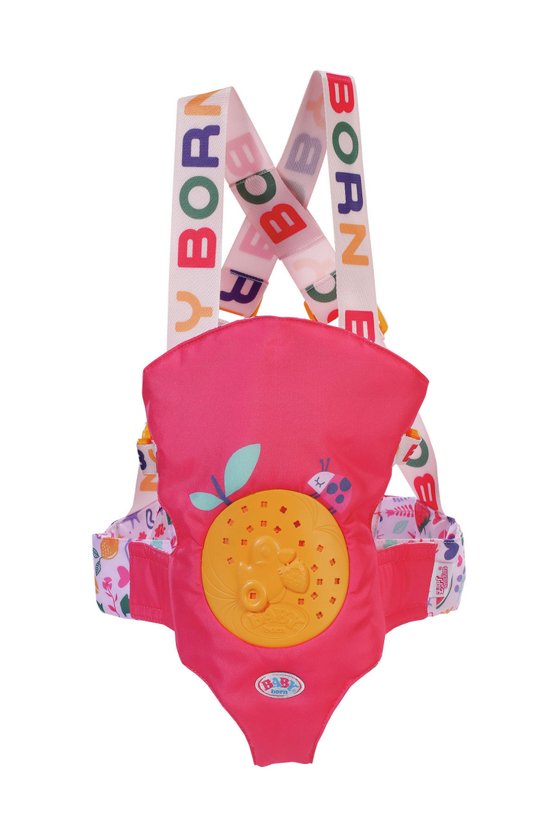 Baby born draagzak met pins 36-43cm