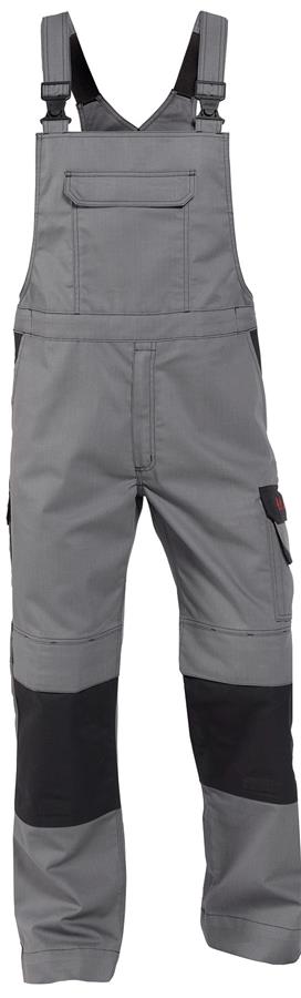 Dassy amerikaanse overall wilson multinorm grijs zwart 48