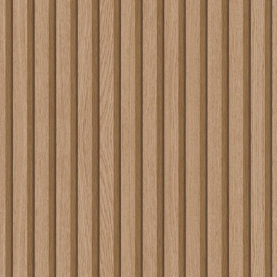 Noordwand behang botanica wooden slats bruin