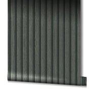 Noordwand behang botanica wooden slats zwart en grijs - afbeelding 3