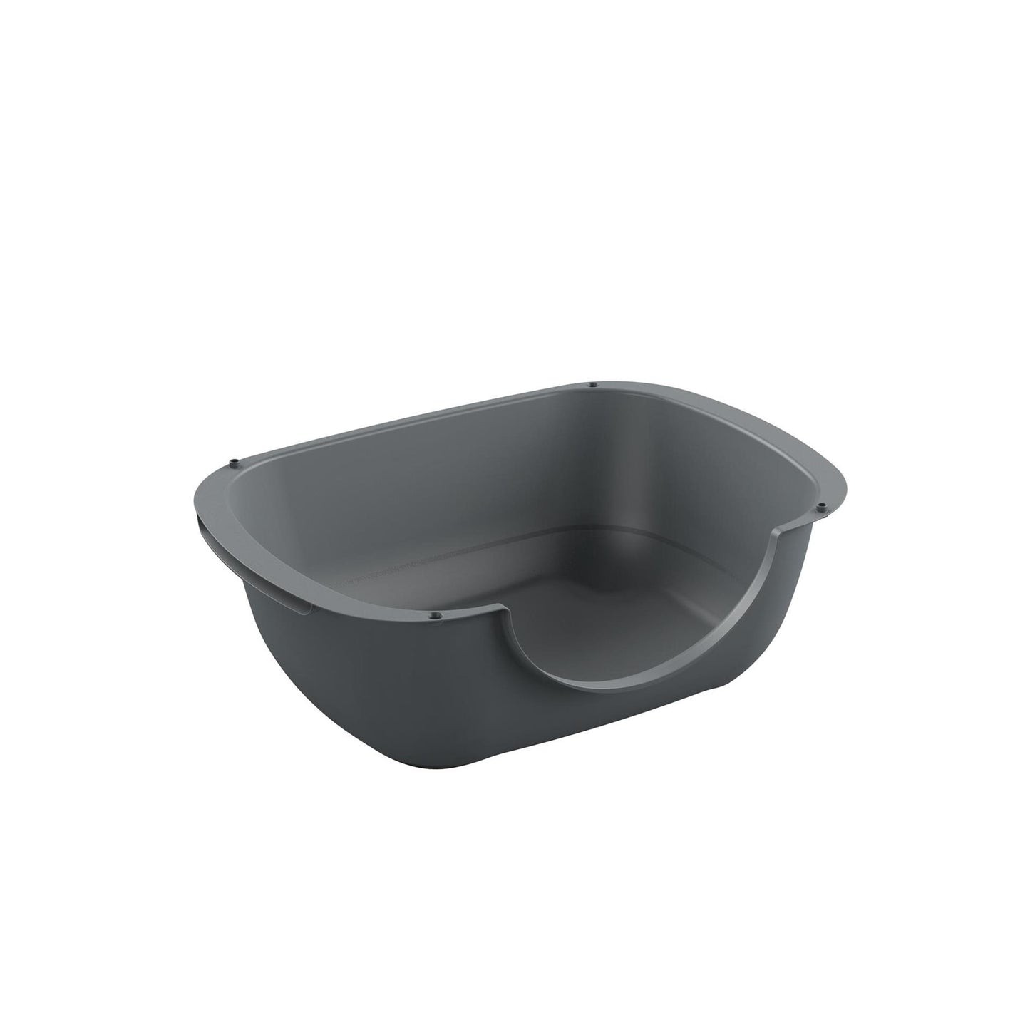 Rotho bella kattenbak antraciet 190x395x560mm