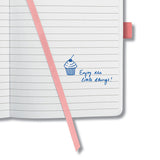 Sigel Sigel SI-JN203 Notitieboek Jolie Impress A5 Hardcover Gelinieerd 'Salmon Pink' - afbeelding 5