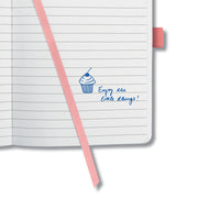 Sigel Sigel SI-JN203 Notitieboek Jolie Impress A5 Hardcover Gelinieerd 'Salmon Pink' - afbeelding 5