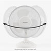 Bomann vl 1137 cb tafelventilator 23 cm wit