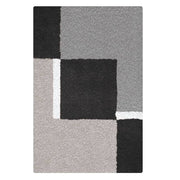 Kleine Wolke Kleine Wolke Badmat Dakota Platinum 55x65 cm grijs en zwart - afbeelding 2
