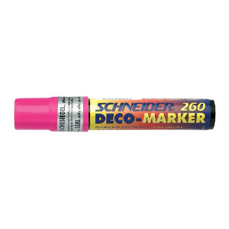 Schneider krijt deco marker 260 fluor roze