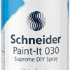 Schneider s-ml03050001 supreme diy spray paint-it 030 zwart 200ml acrylverf