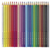 Faber castell fc-112423 kleurpotlood faber-castell grip metalen etui a 24 stuks