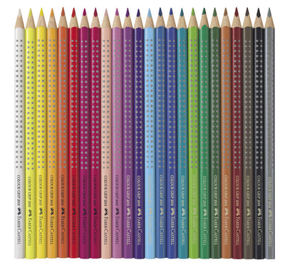 Faber-castell faber castell fc-112423 kleurpotlood grip metalen etui a 24 stuks