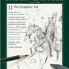 Faber castell fc-112972 grafietset faber-castell pitt 11-delig