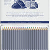 Faber castell fc-114624 aquarelkleurpotlood faber-castell goldfaber etui 24 stuks