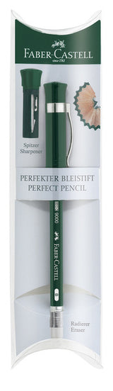 Faber-castell grafietpotlood - serie 9000 - hardheid b - perfect pencil - fc-119037 - afbeelding 2