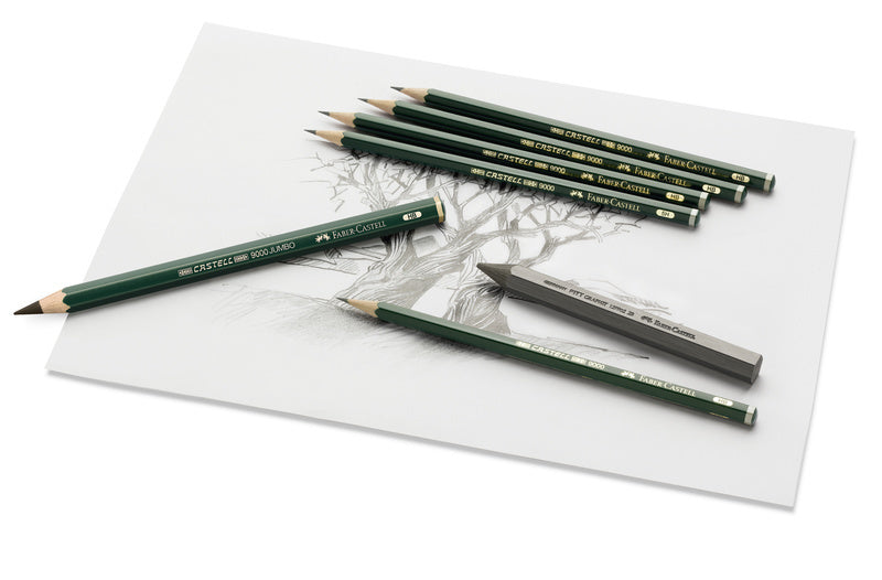 Faber castell fc-119063 potlood 9000 bliketui a 6 stuks