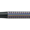 Faber castell fc-140842 vulpen faber-castell grip glam m zilver