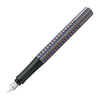 Faber castell faber castell fc-140842 vulpen faber-castell grip glam m zilver