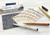 Faber castell fc-167508 pitt artist pen kalligrafieset 8 pennen - afbeelding 2