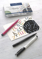 Faber castell fc-167508 pitt artist pen kalligrafieset 8 pennen - afbeelding 3