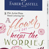Faber castell fc-267124 tekenstift faber-castell pitt artist pen letteringset 8x