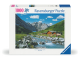 Ravensburger legpuzzel karwendelgebergte oostenrijk, 1000st. - afbeelding 1