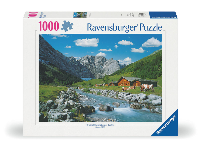 Ravensburger legpuzzel karwendelgebergte oostenrijk, 1000st.