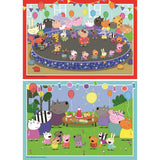 Ravensburger puzzel peppa pig 2x24pcs - afbeelding 2