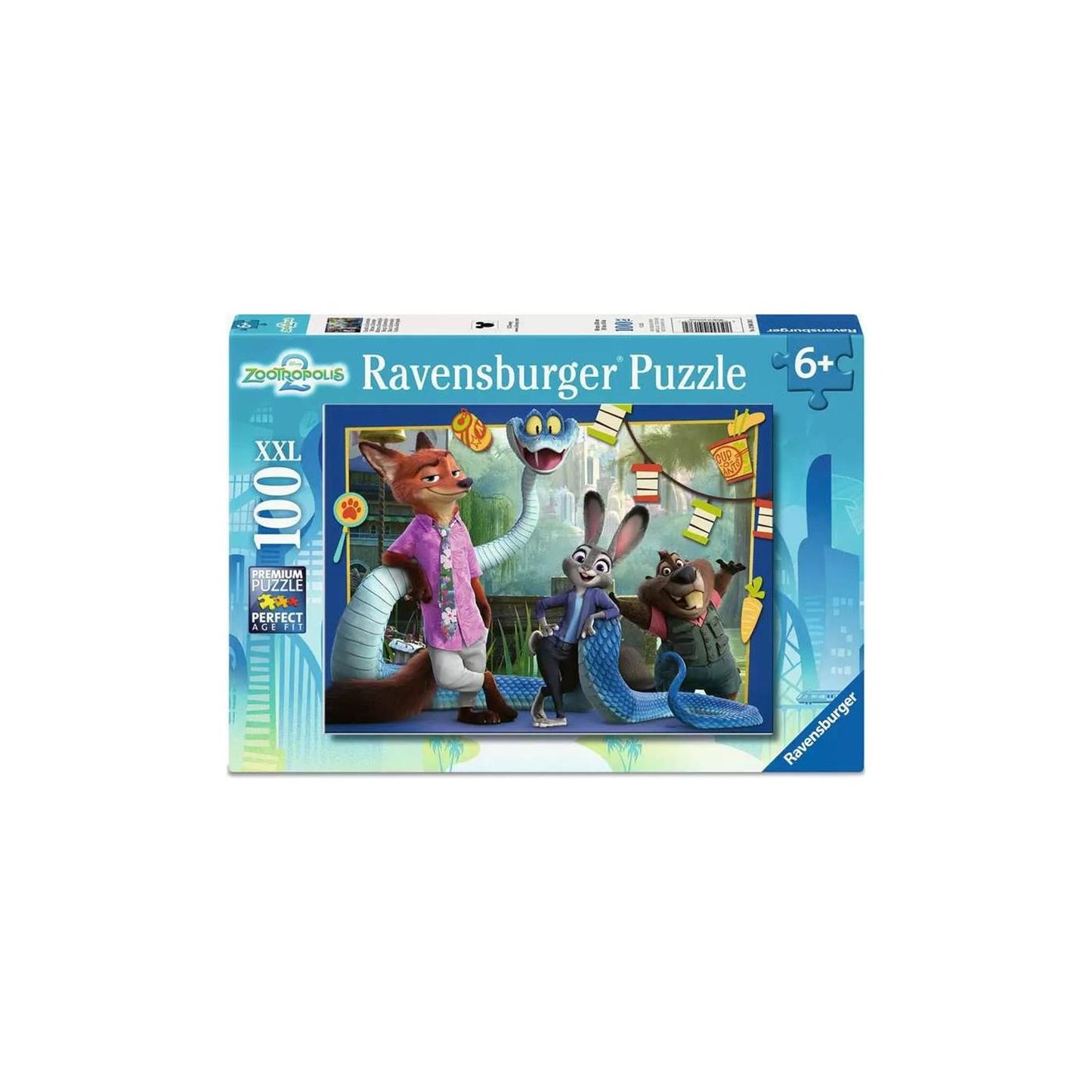 Ravensburger puzzel zootopia 2 100 xxl stukjes